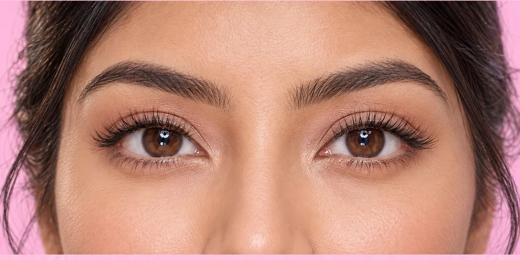 Everyday magnetic lash styling illustration with softer definition.